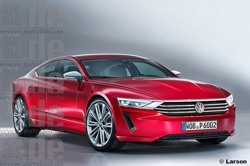 Illustration for article titled VW is working on a A6 rival